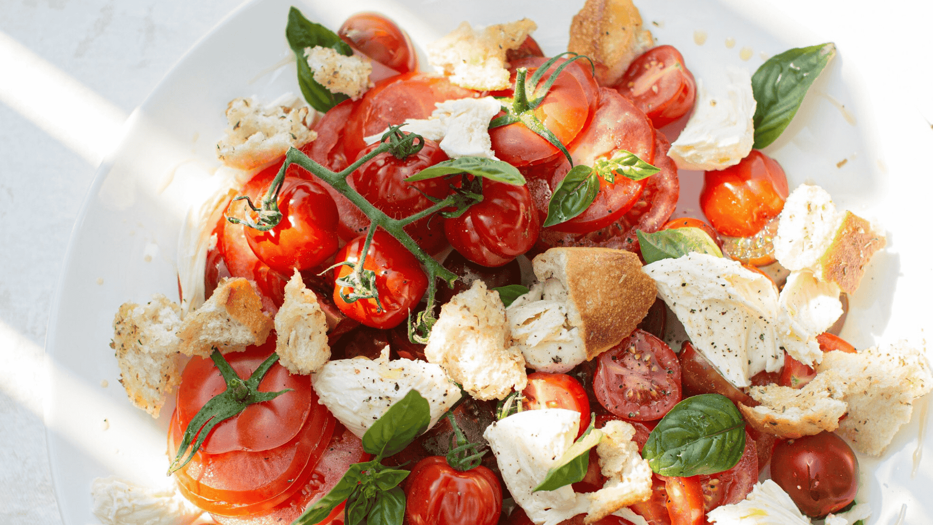Recette, Salade, Panzanella, Tomates, Cocktalio